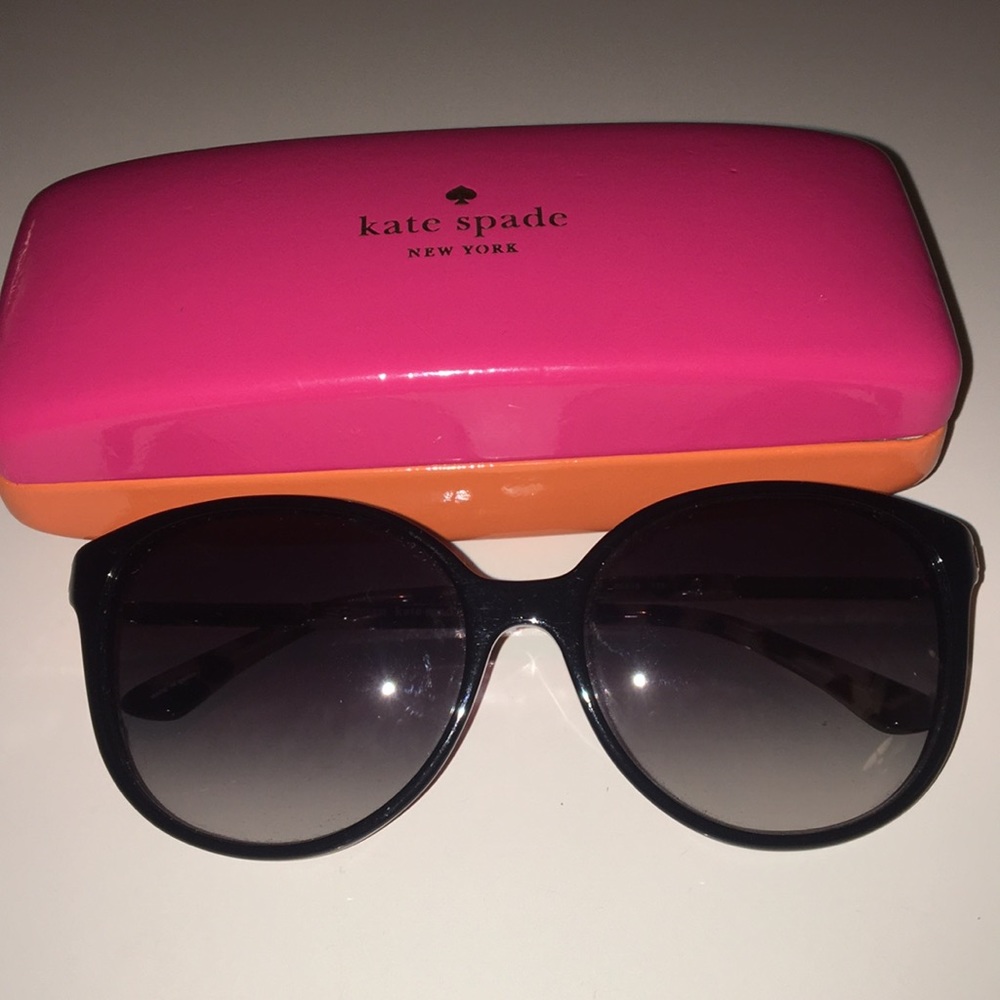 Kate Spade Shawna black sunglasses